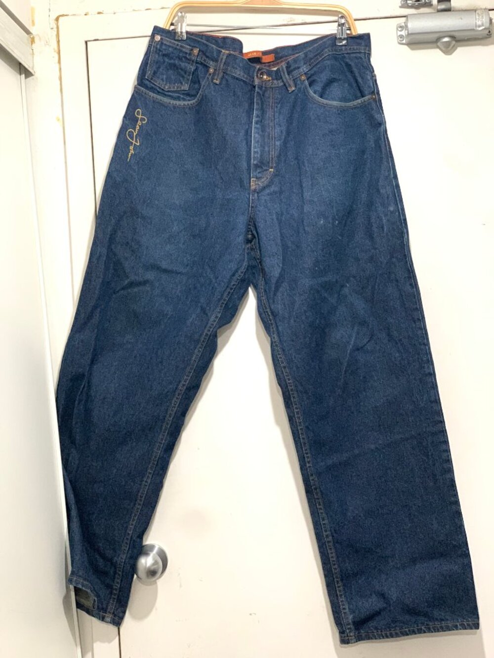 VINTAGE SEAN JOHN WIDE LEG MIDWEIGHT  BLUE JEANS SIZE 36